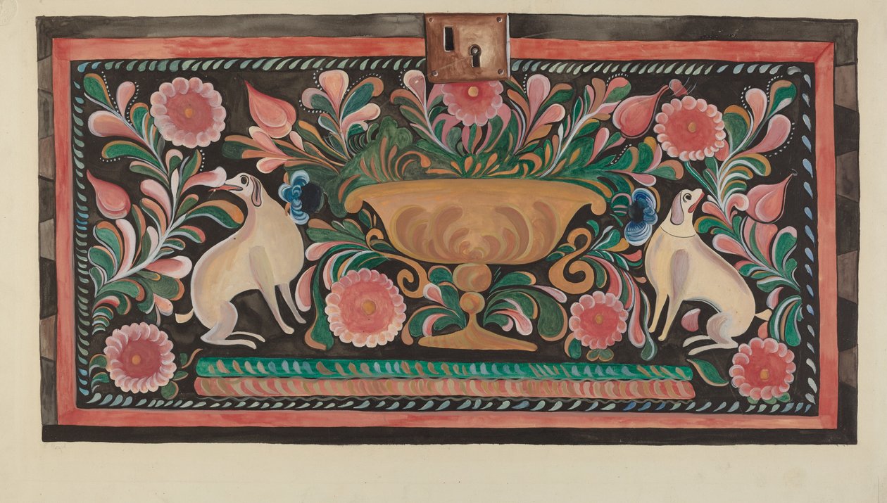Sp. Överste Chest, c. 1936. av E. Boyd