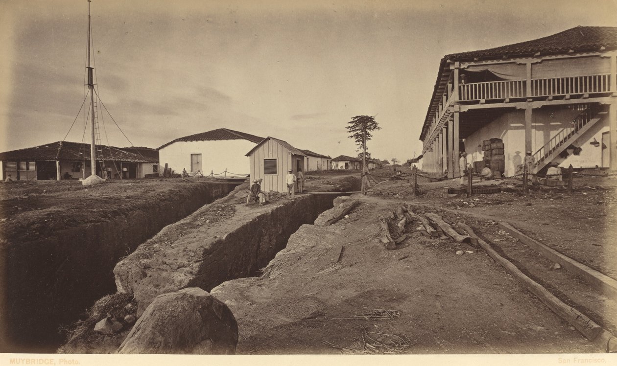 Acajutla av Eadweard Muybridge