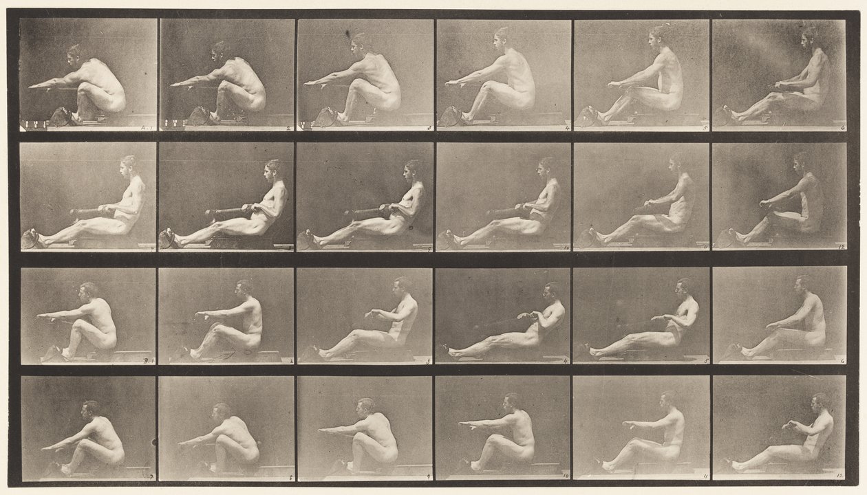 Plåt 492. A av Eadweard Muybridge