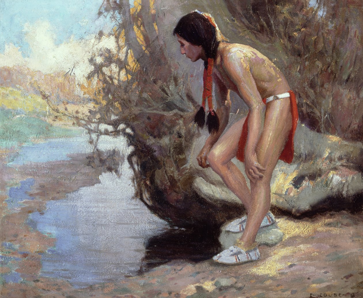 I bakhåll, 1915-16 av Eanger Irving Couse
