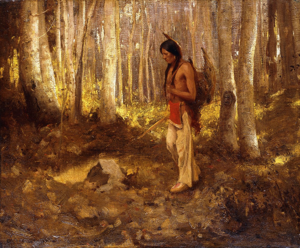 Lone Hunter av Eanger Irving Couse