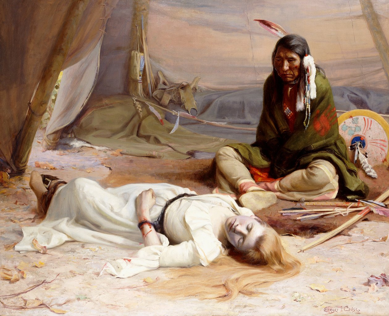 Fången av Eanger Irving Couse