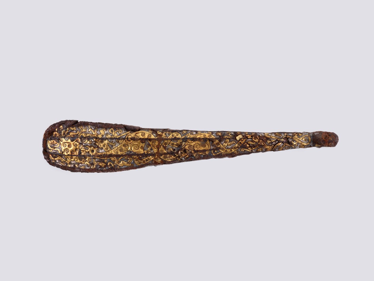 Klädkrok av Eastern Zhou Dynasty Chinese School