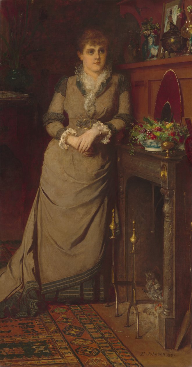 Harriet Hubbard Ayer, 1881. av Eastman Johnson