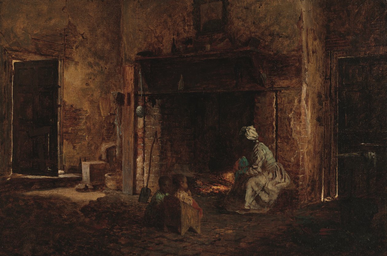 Kök på Mount Vernon av Eastman Johnson