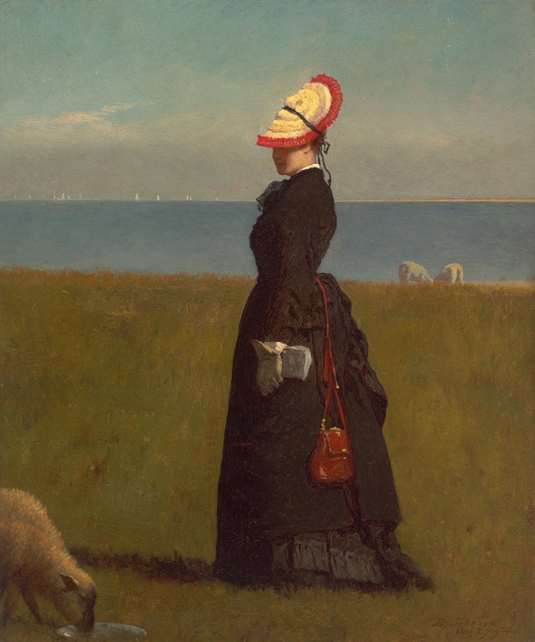 Lamm, Nantucket av Eastman Johnson
