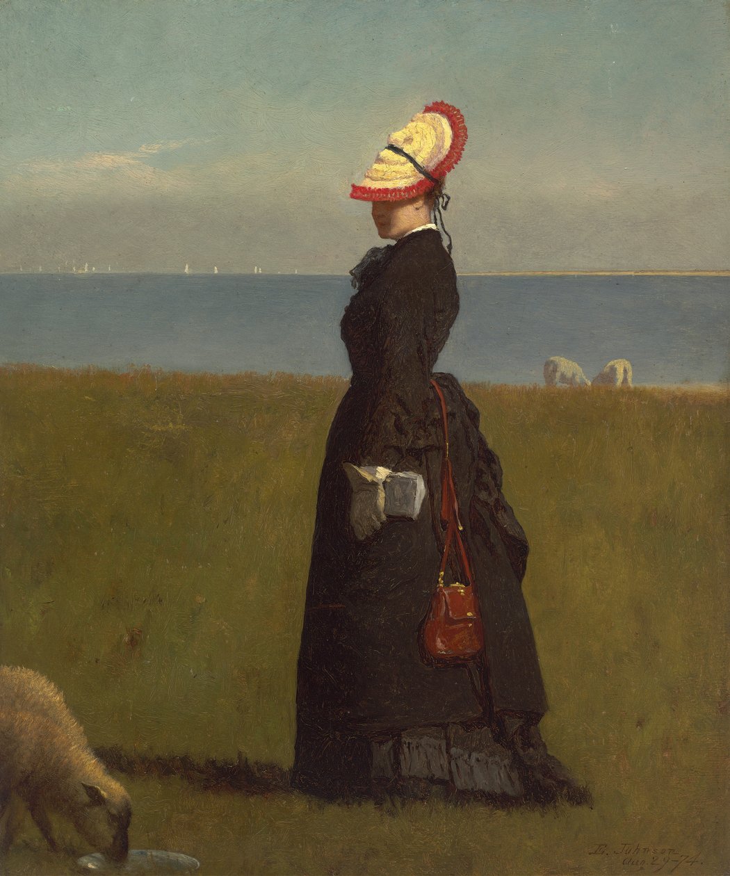 Lamm, Nantucket av Eastman Johnson