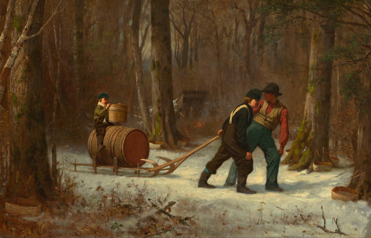 På väg till lägret av Eastman Johnson
