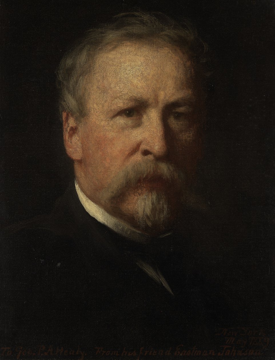 Självporträtt av Eastman Johnson