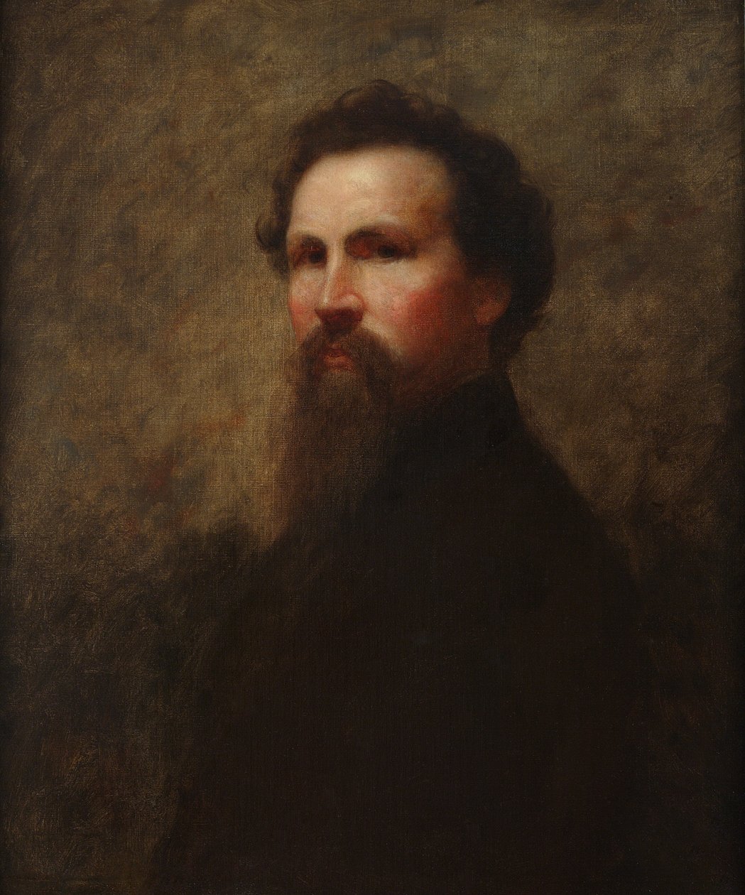 Självporträtt av Eastman Johnson