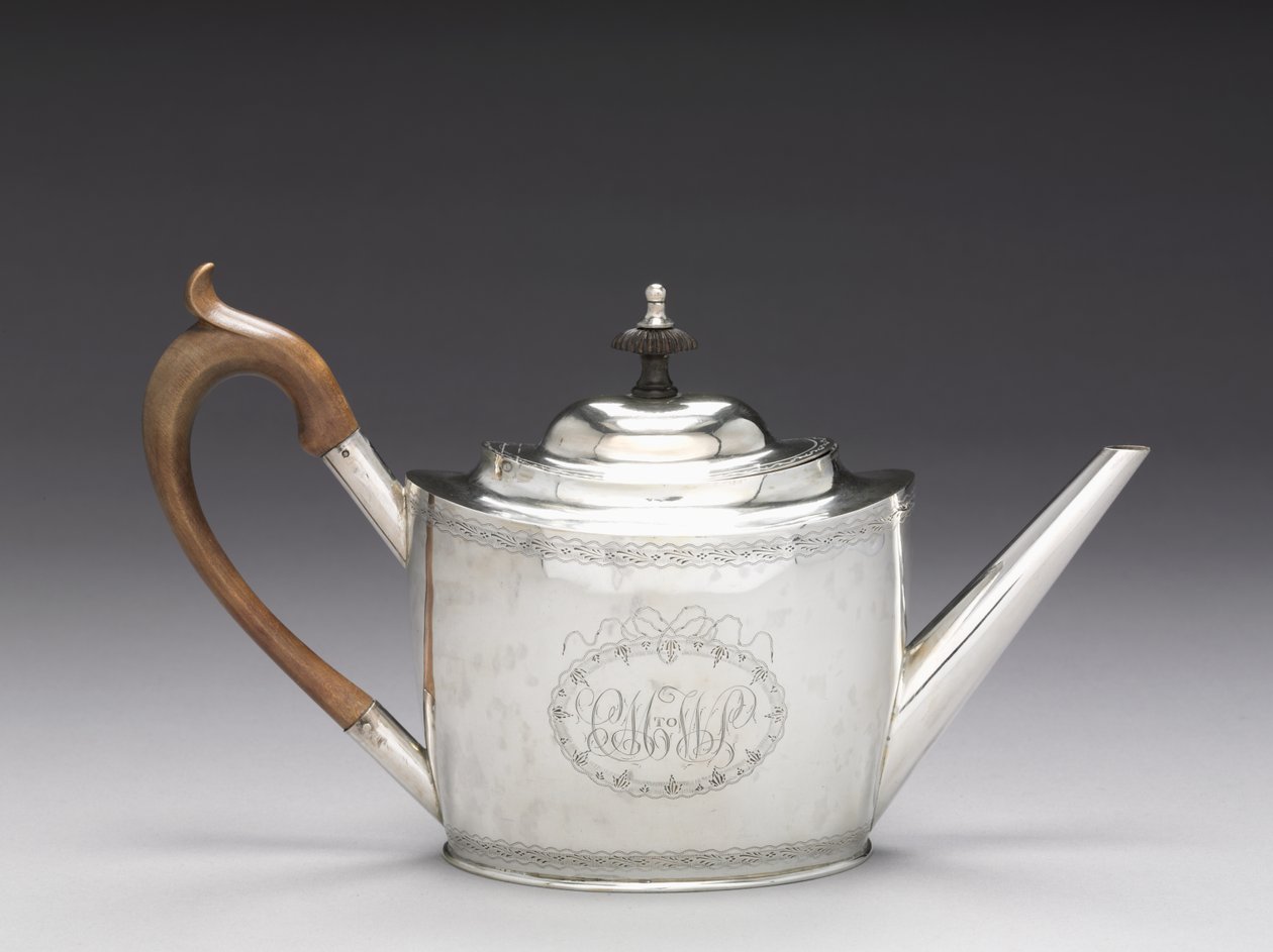 Tekanna, 1790-1810 av Ebenezer Moulton