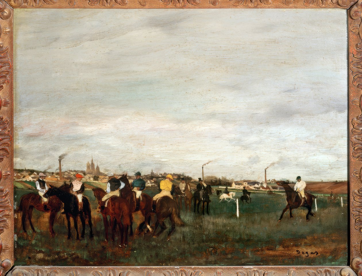 På sadelplatsen av Edgar Degas