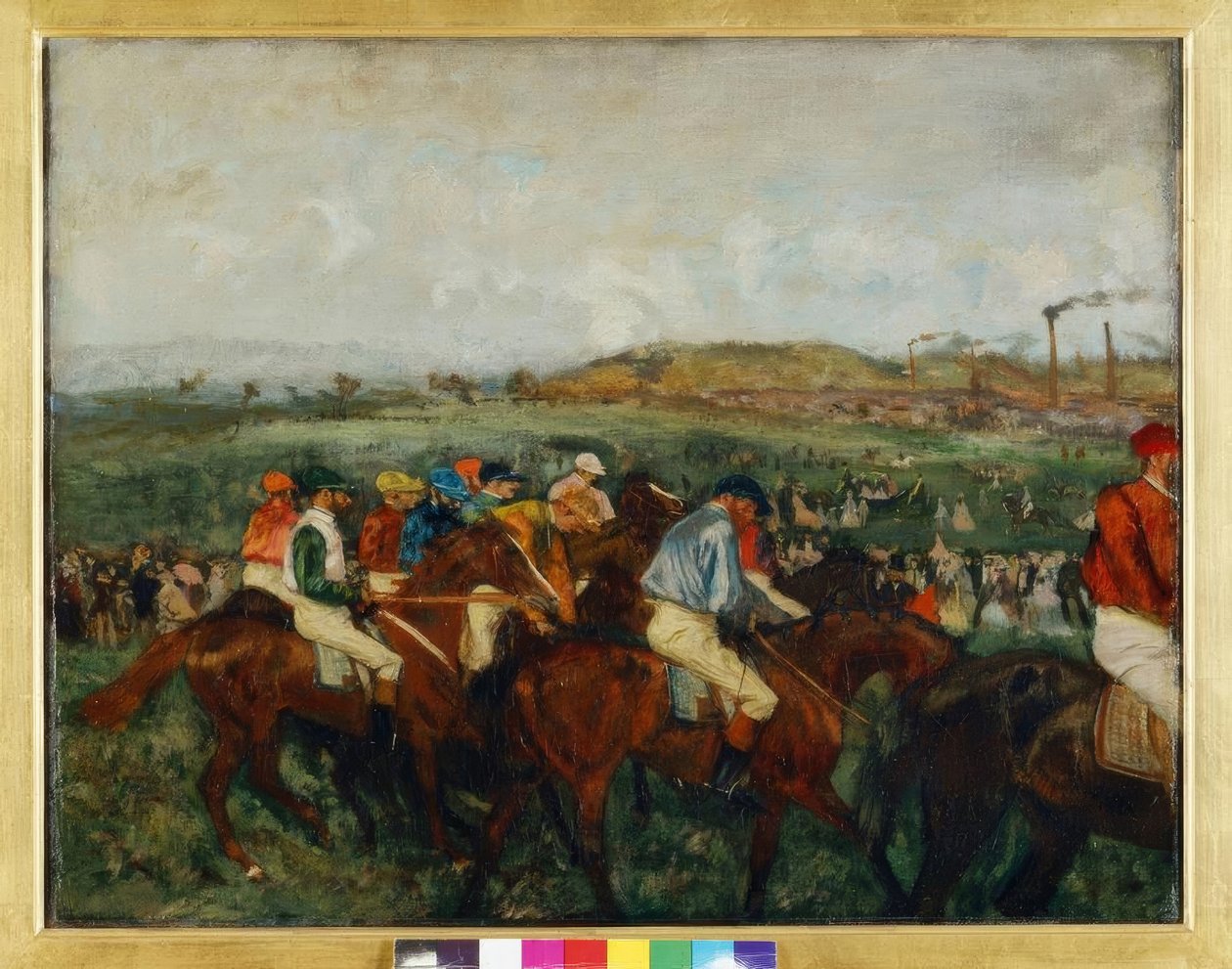 Gentlemans race. Innan avsked av Edgar Degas
