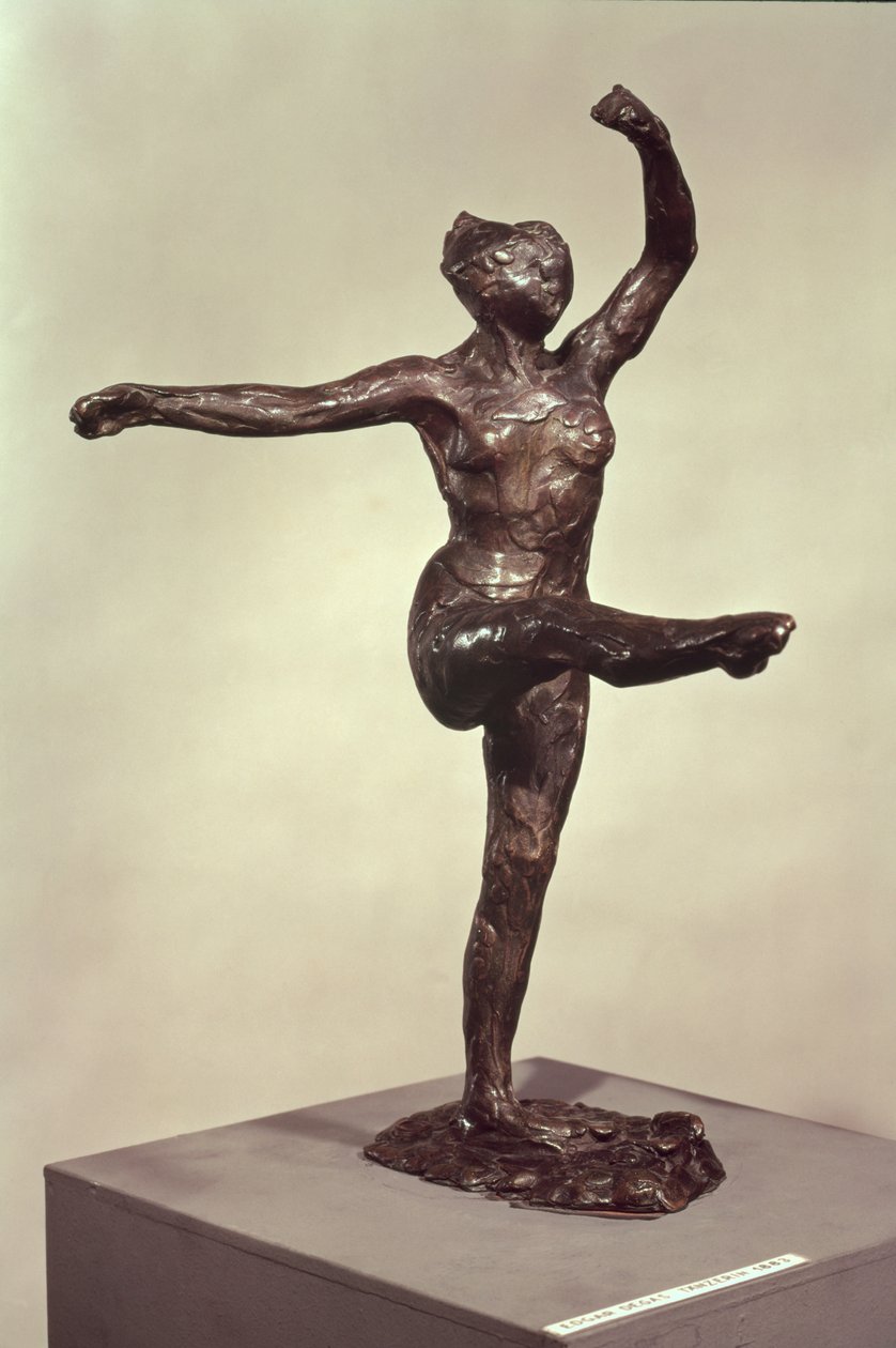 Dansare, 1883 (brons) av Edgar Degas