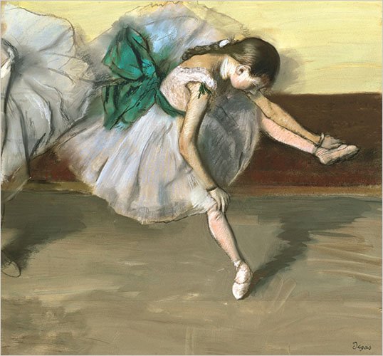 Dancer in Repose  av Edgar Degas