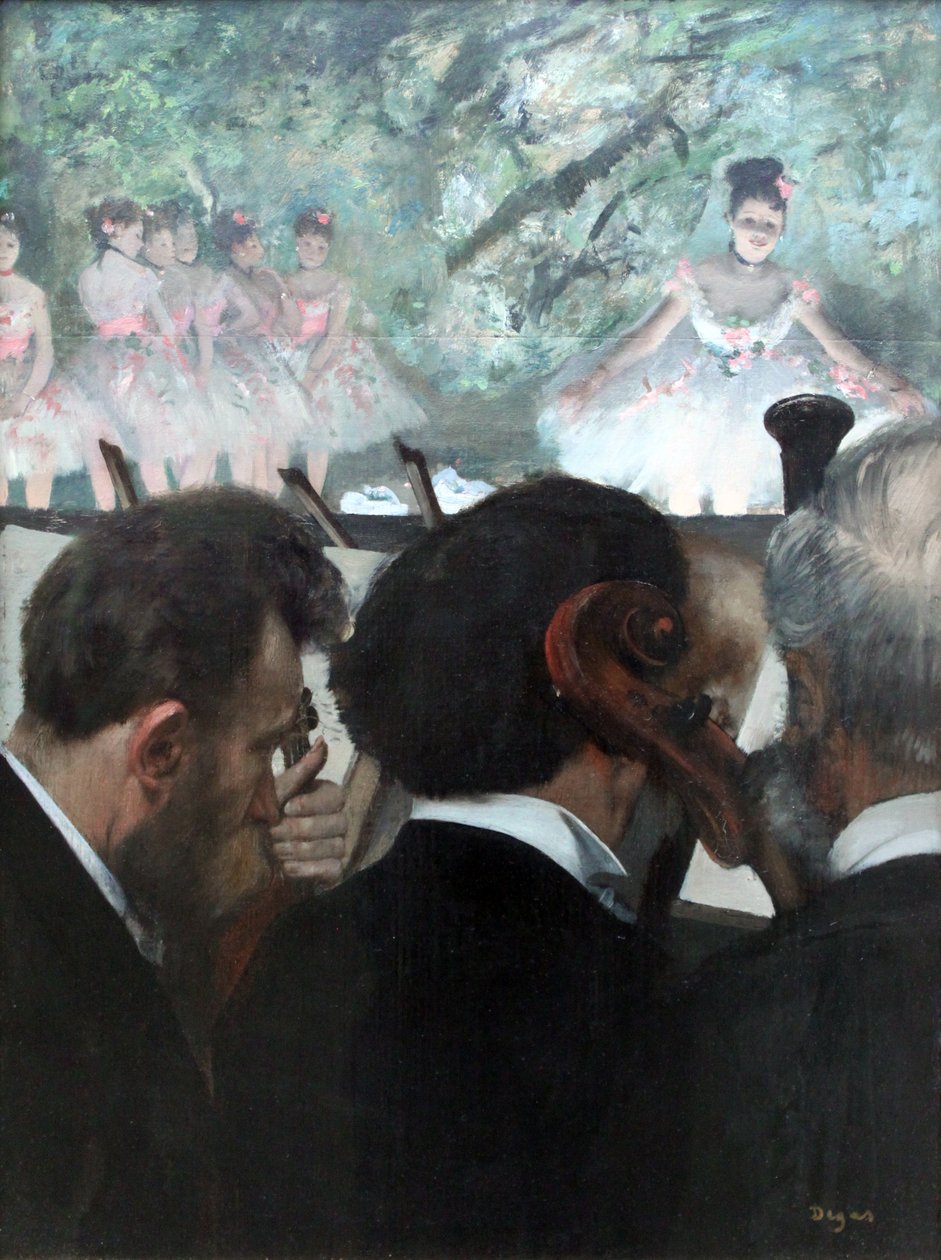 Orkestermusikerna av Edgar Degas
