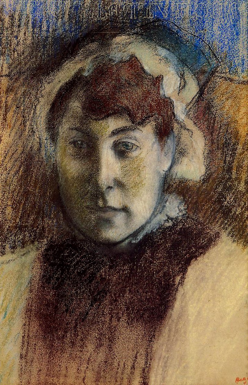 Madame Ernest May, 1881-82 (pastell på papper) av Edgar Degas