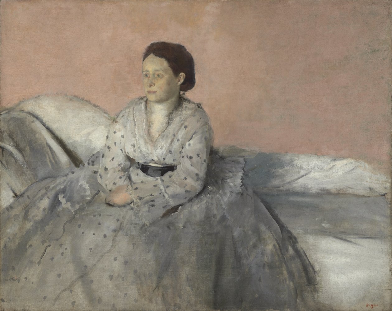 Madame René de Gas, 1872-3 av Edgar Degas
