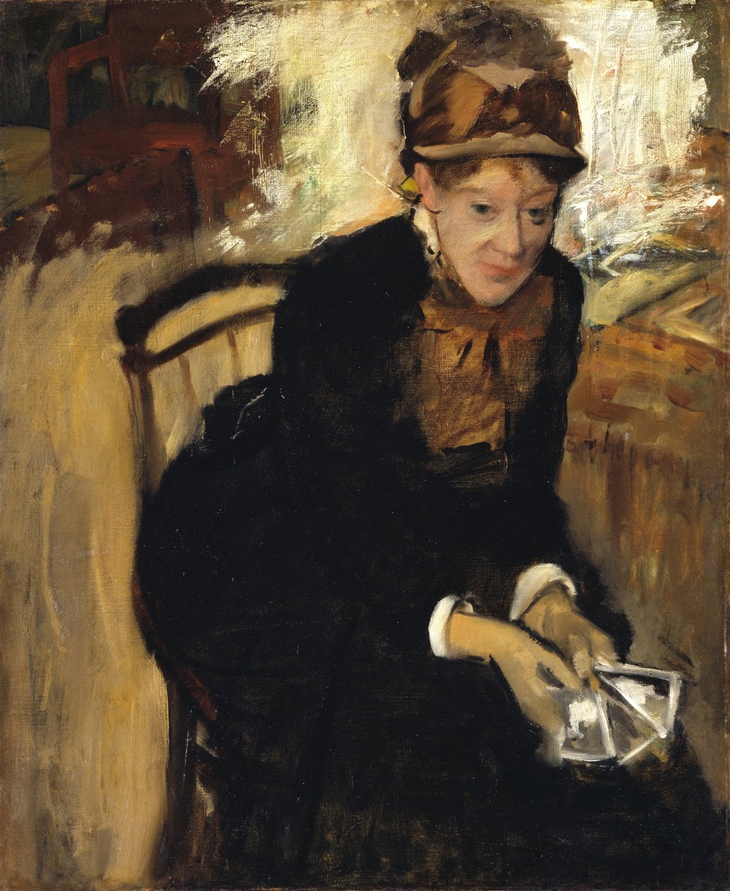 Mary Cassatt av Edgar Degas