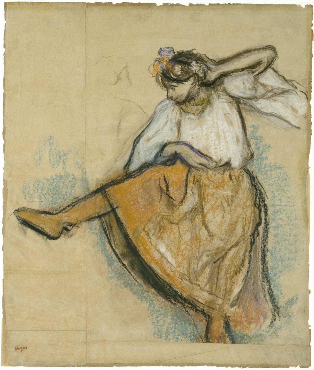 Den ryska dansaren av Edgar Degas