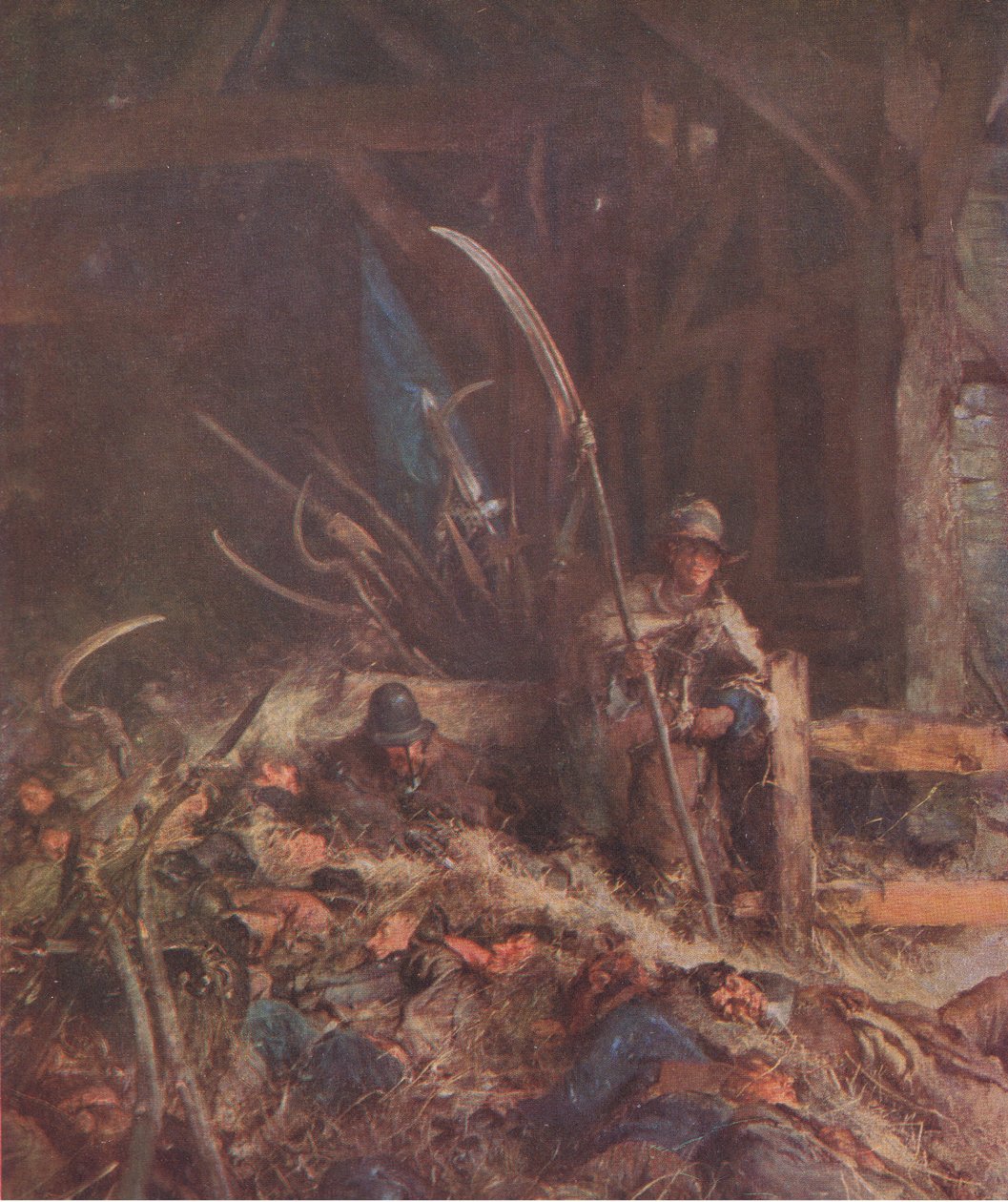 Sedgemoors morgon, Bibbys Annual, 1916-17 av Edgar after Bundy