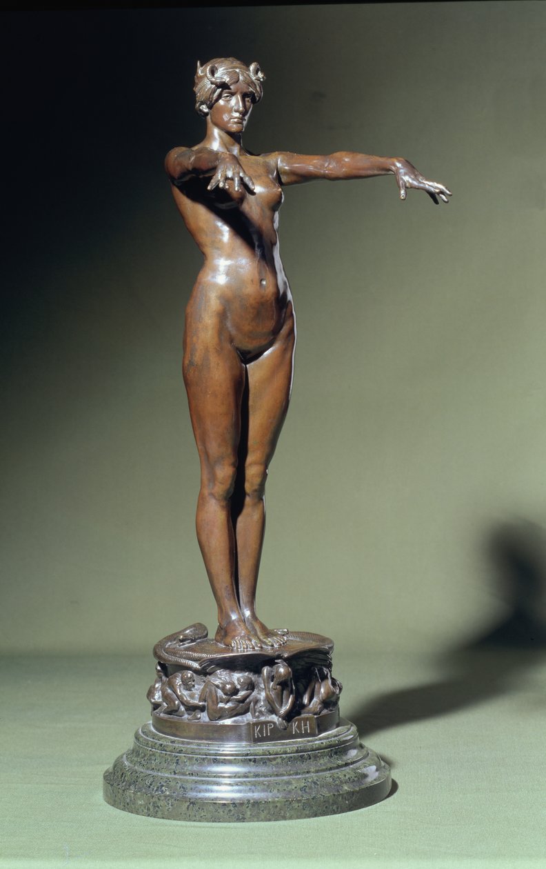 Circe, ca 1893-94 (brons och marmor) av Edgar Bertram Mackennal