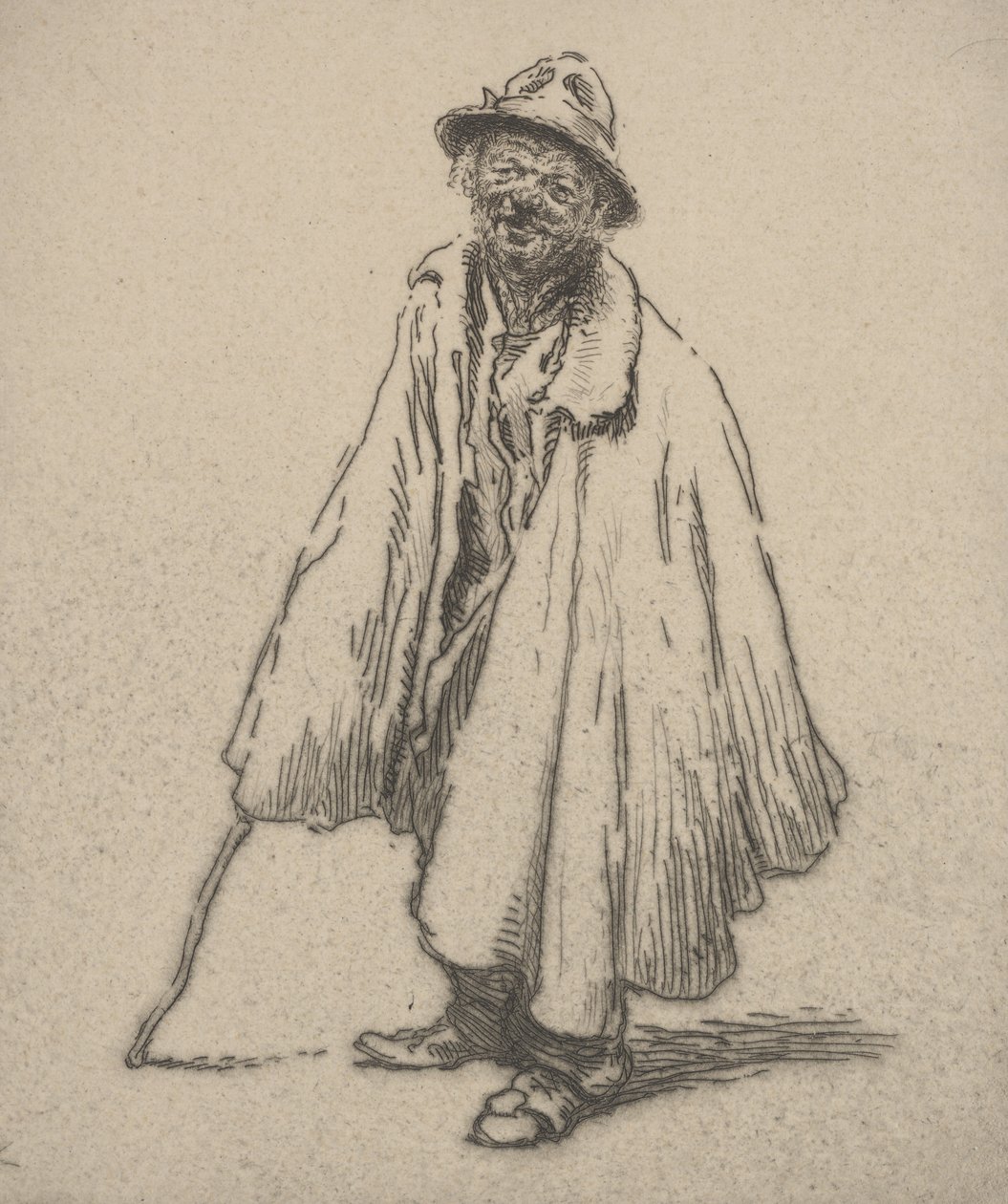 Francesconi (etsning) av Edgar Chahine