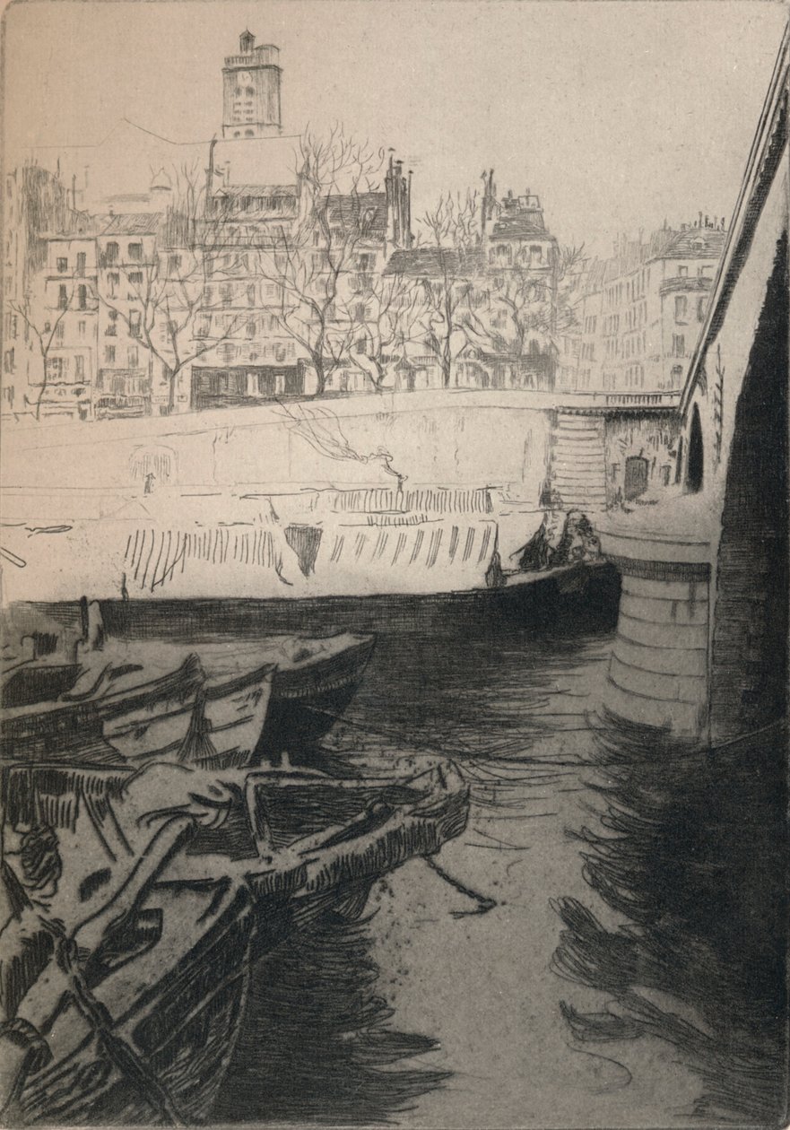 St Gervais, 1915 av Edgar Chahine