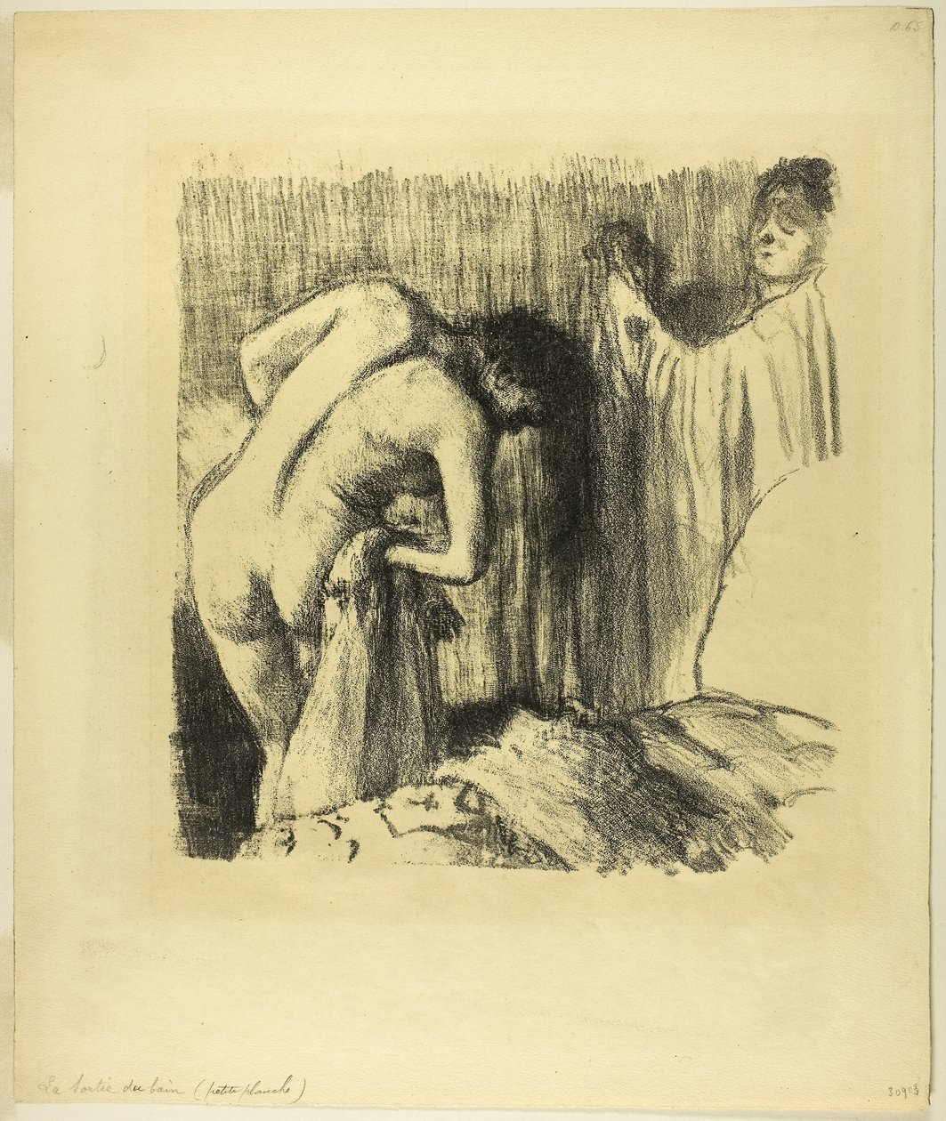 Efter badet III av Edgar Degas