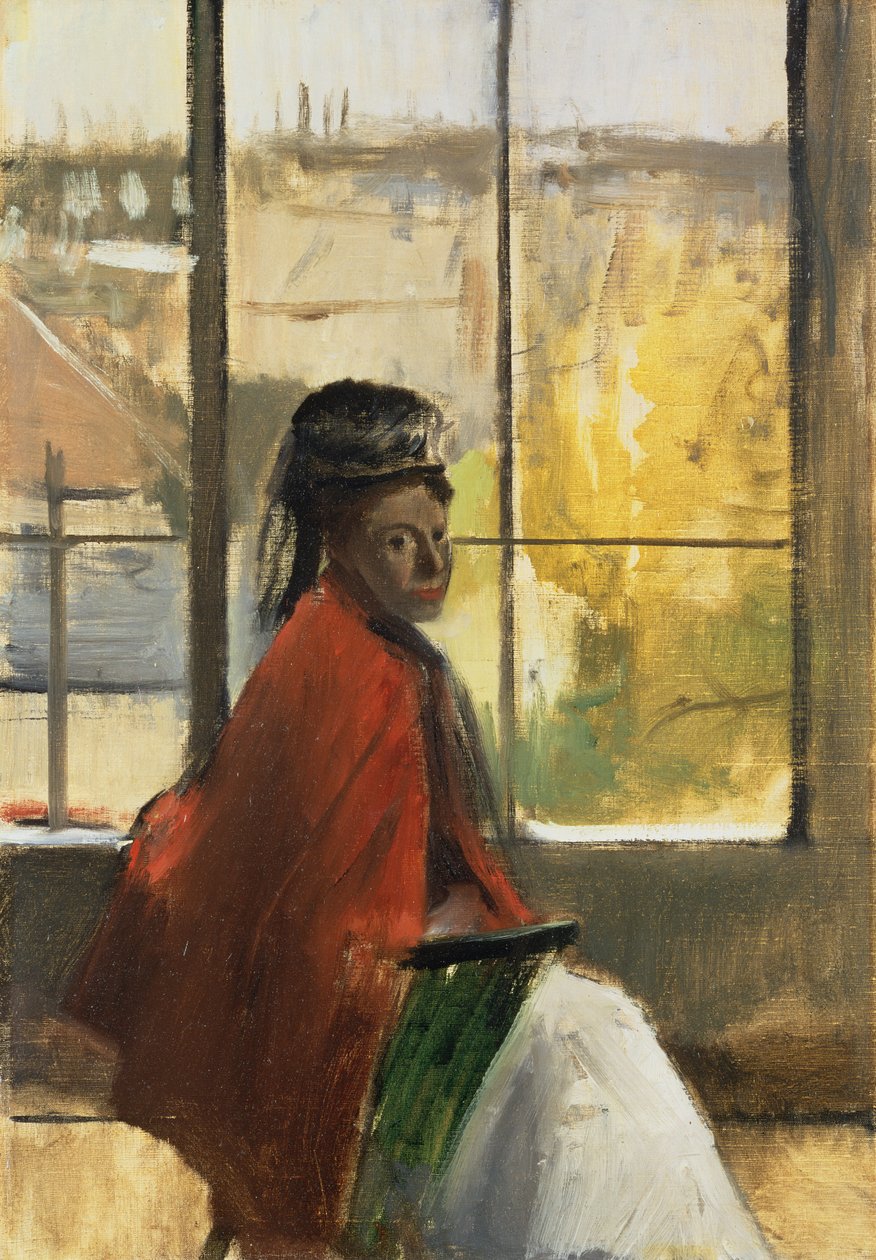 Alice Villette, 1872 av Edgar Degas