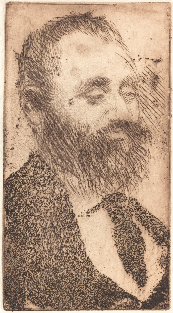 Alphonse Hirsch av Edgar Degas