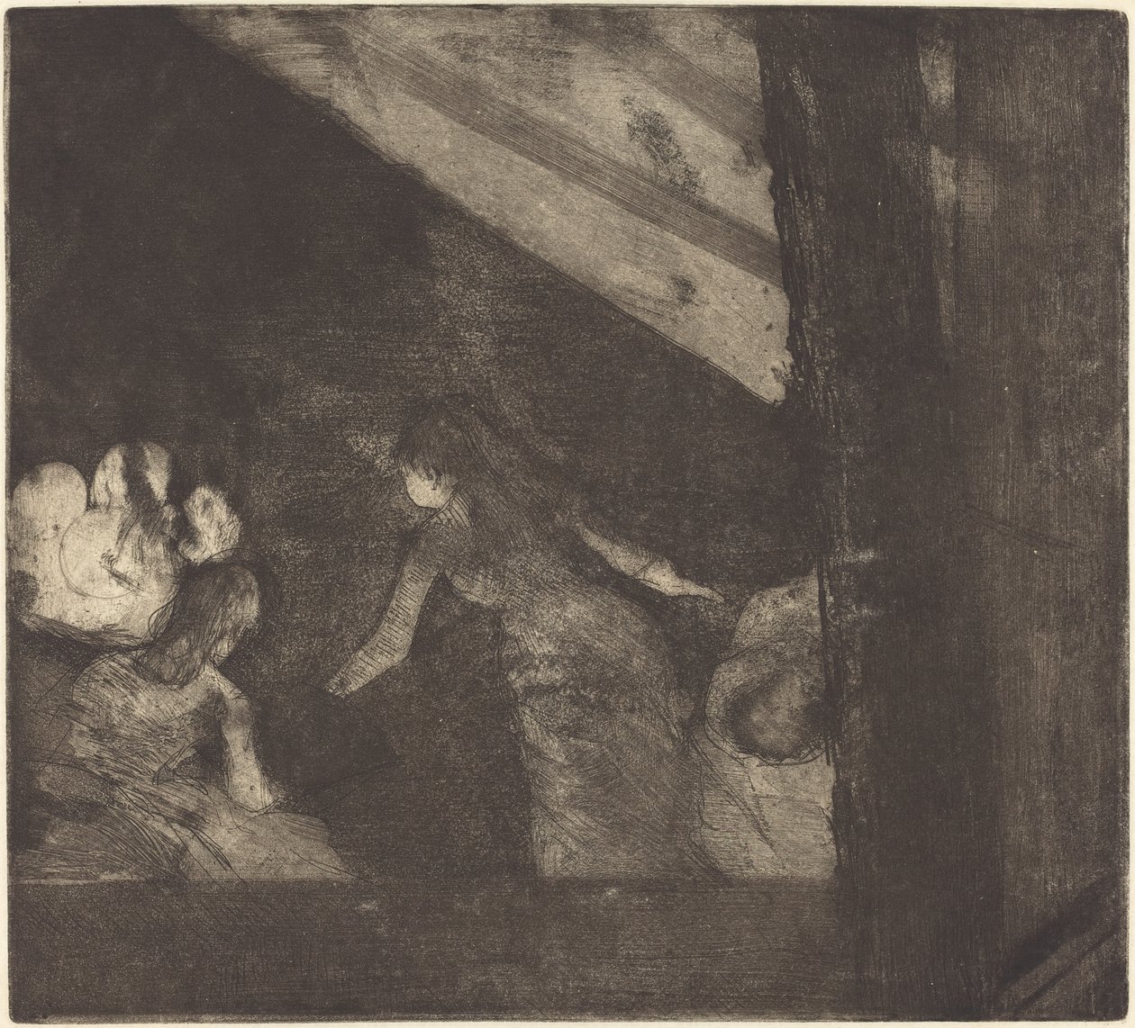 På Cafe des Ambassadeurs av Edgar Degas