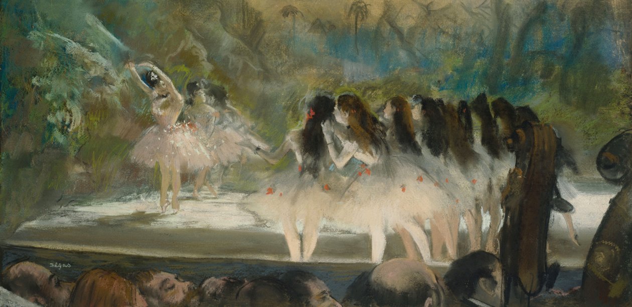 Balett på Paris Opéra av Edgar Degas