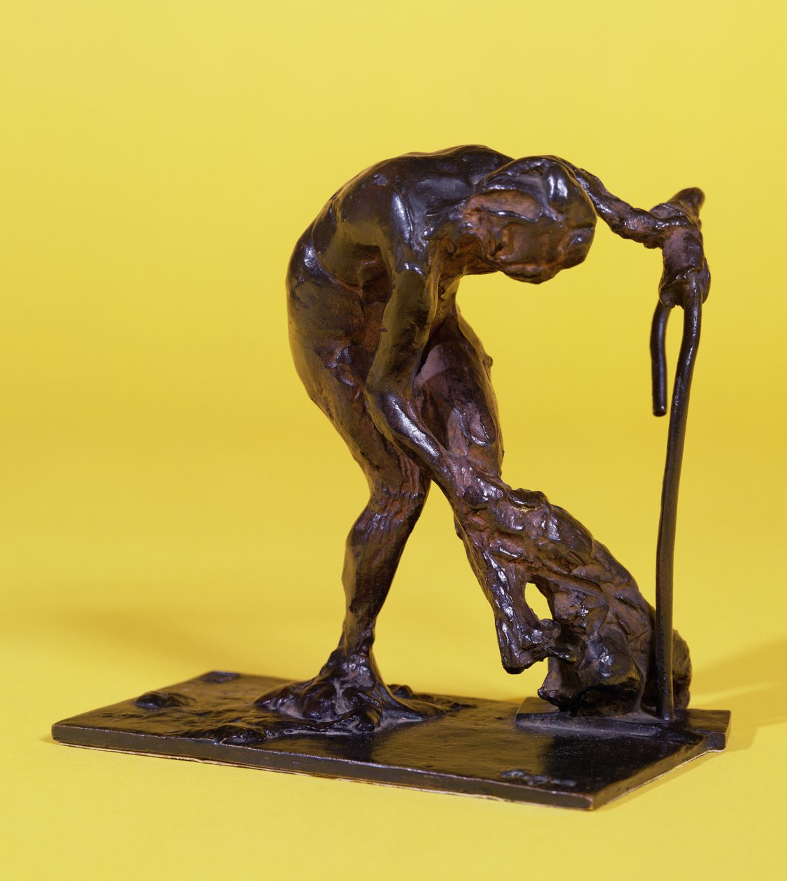 Bending Dancer (brons) av Edgar Degas