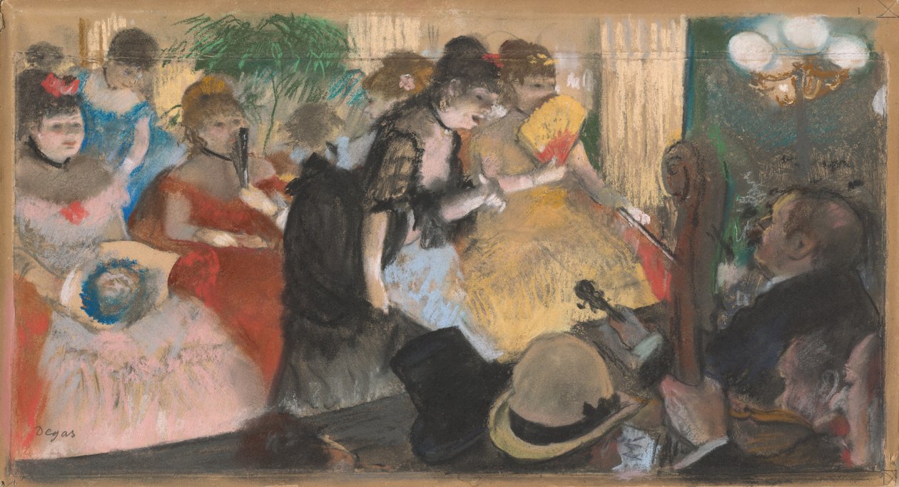Café-konsert av Edgar Degas