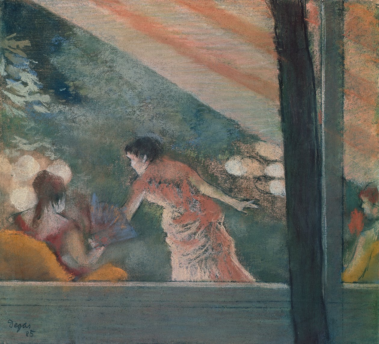 Cafékonsert på Ambassadörerna av Edgar Degas