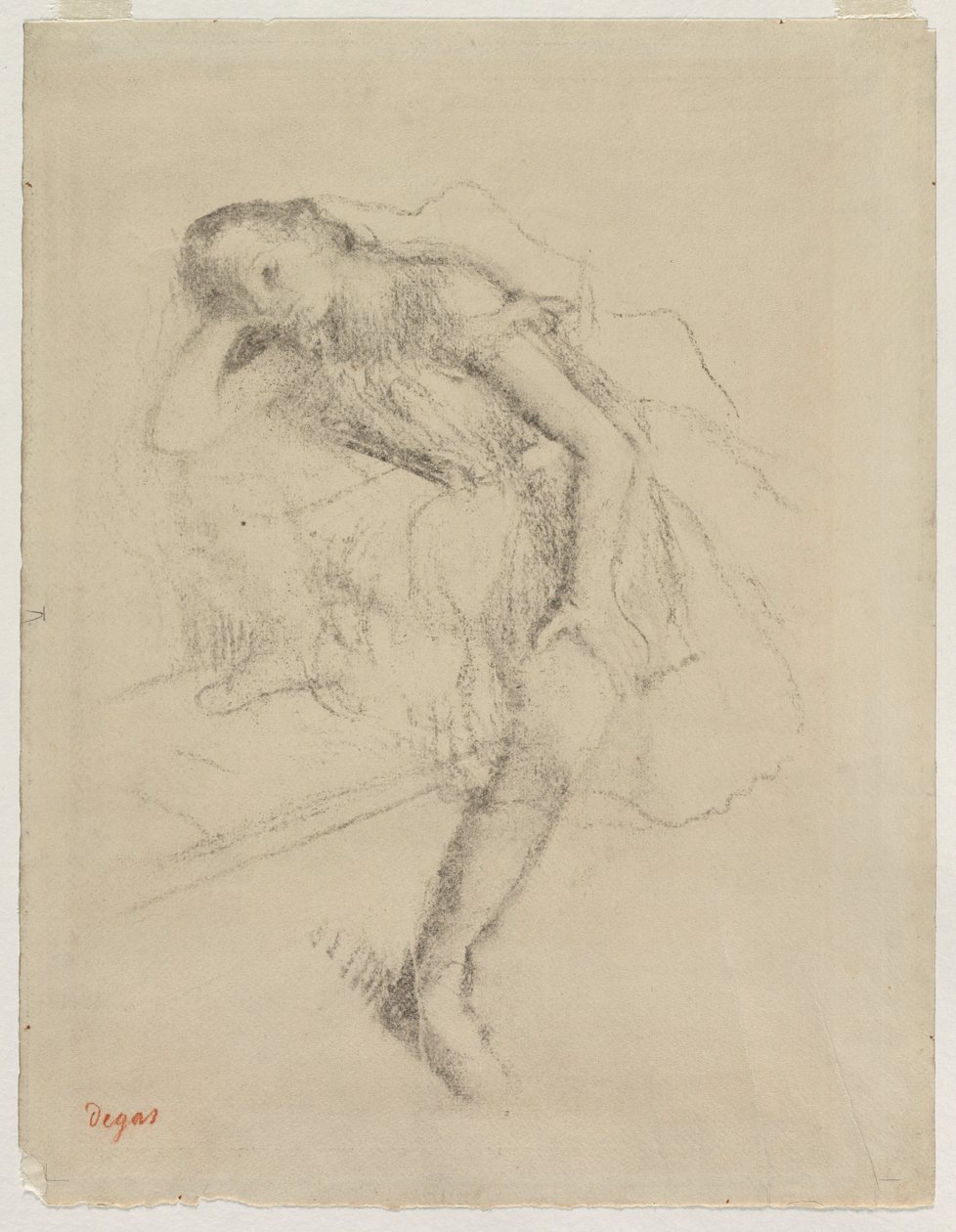 Dansare i vila, ca. 1895. av Edgar Degas