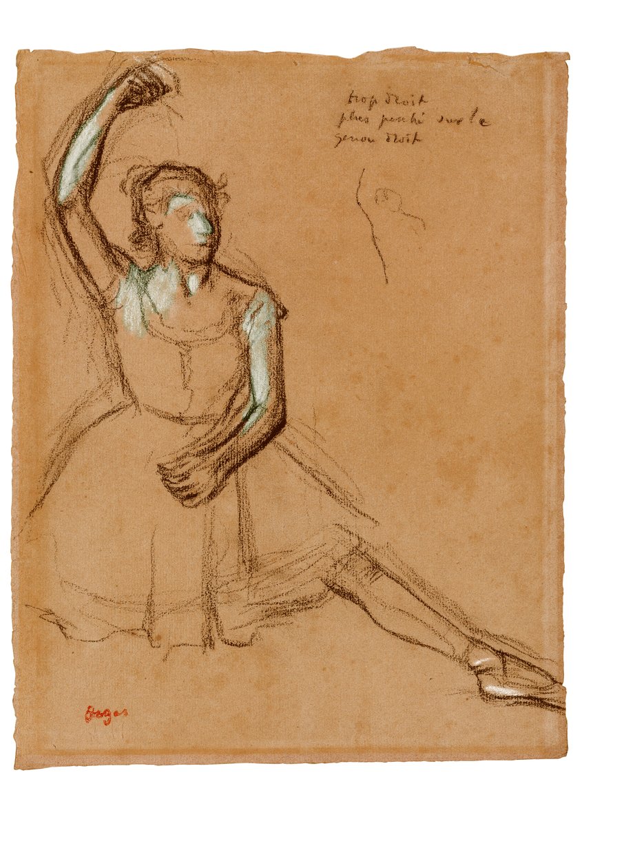 Dansare framifrån av Edgar Degas