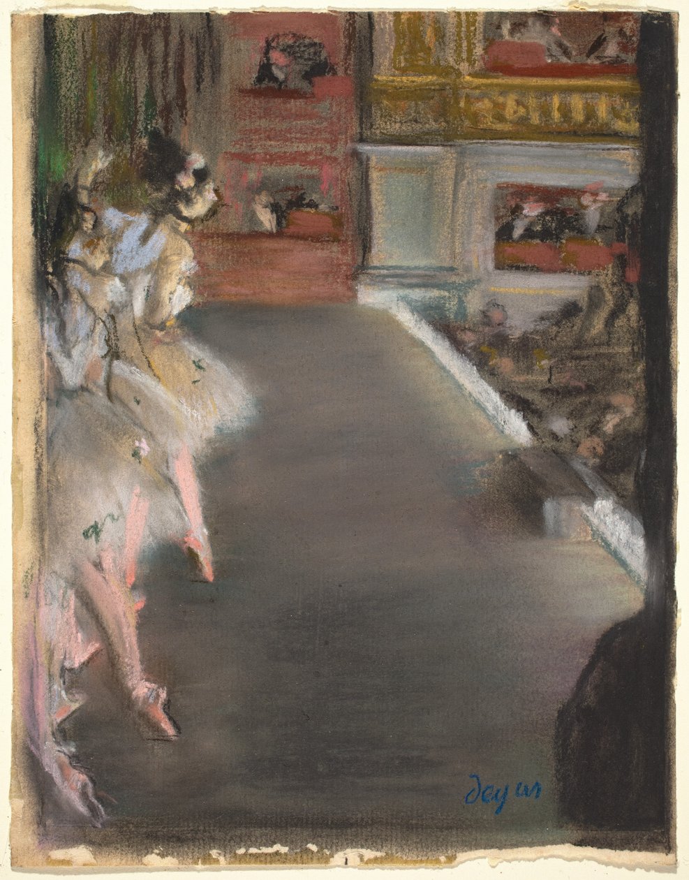 Dansare på Gamla operahuset av Edgar Degas