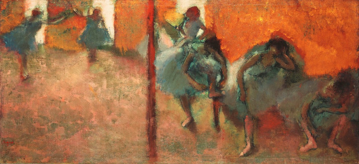 Dansare i en studio, 1900-05 av Edgar Degas