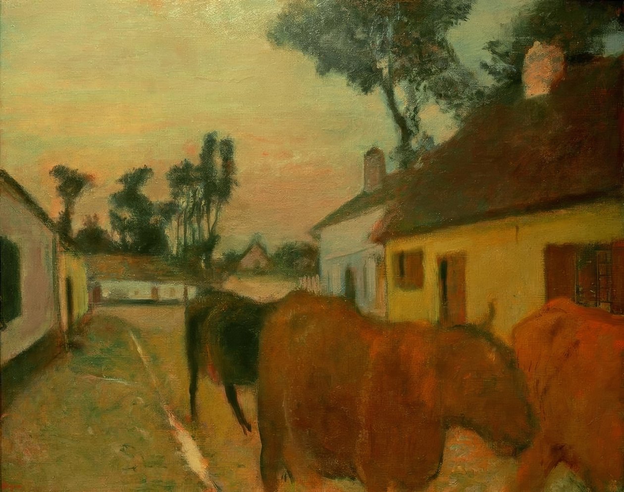 Flockens återkomst av Edgar Degas