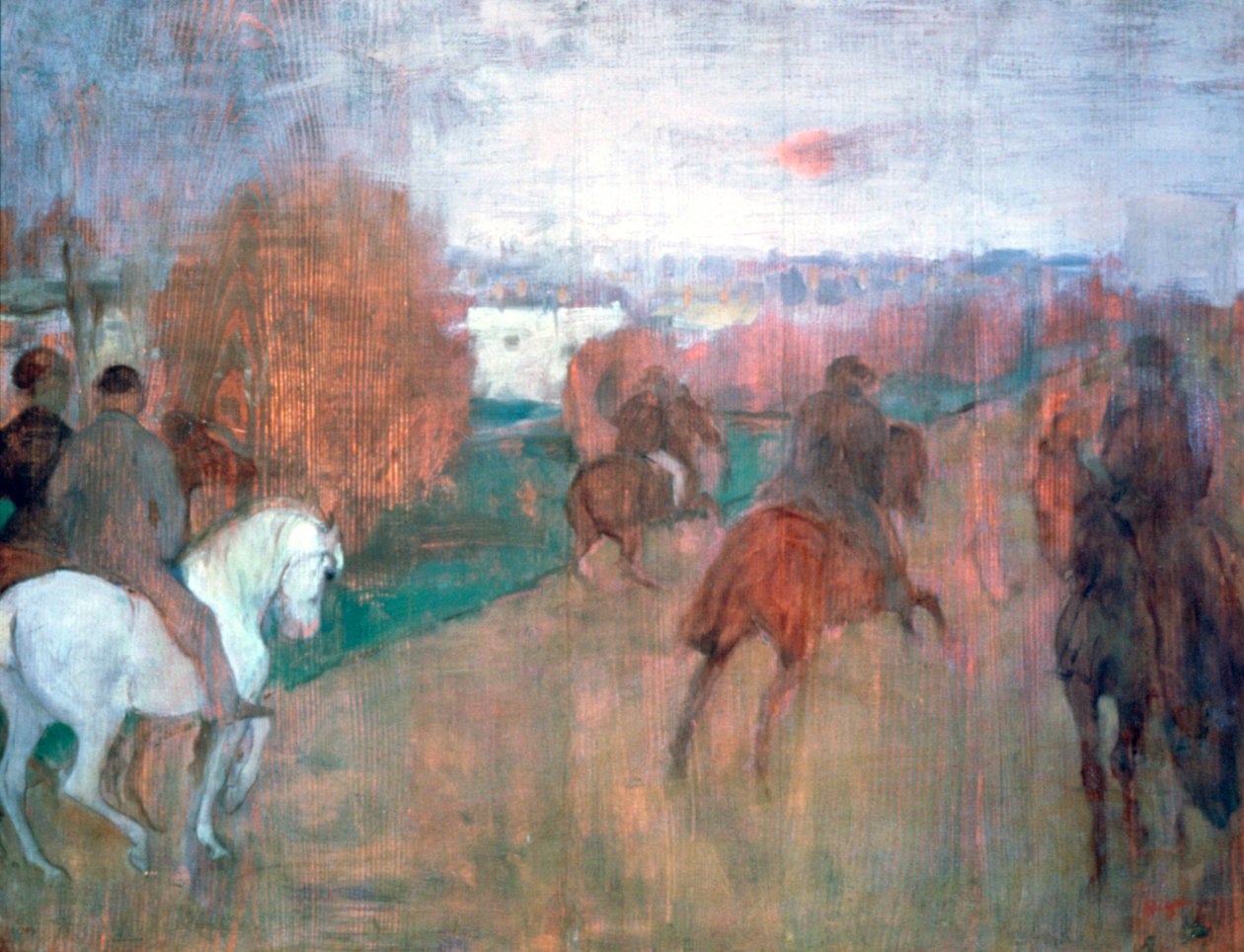 Ryttare, 1864-1868 av Edgar Degas