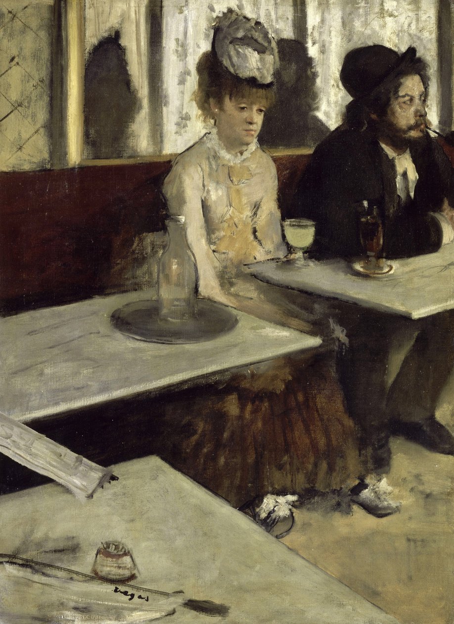 På ett café av Edgar Degas
