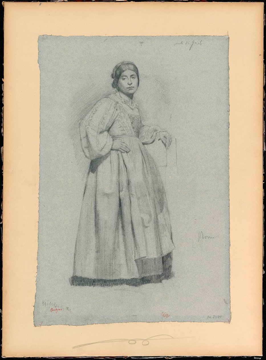 italienska (Gaëta) av Edgar Degas
