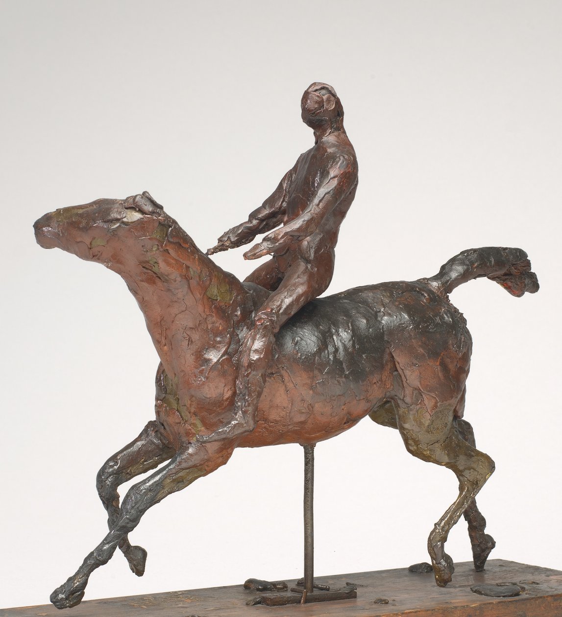 Jockey, mitten av 1870-talet. av Edgar Degas