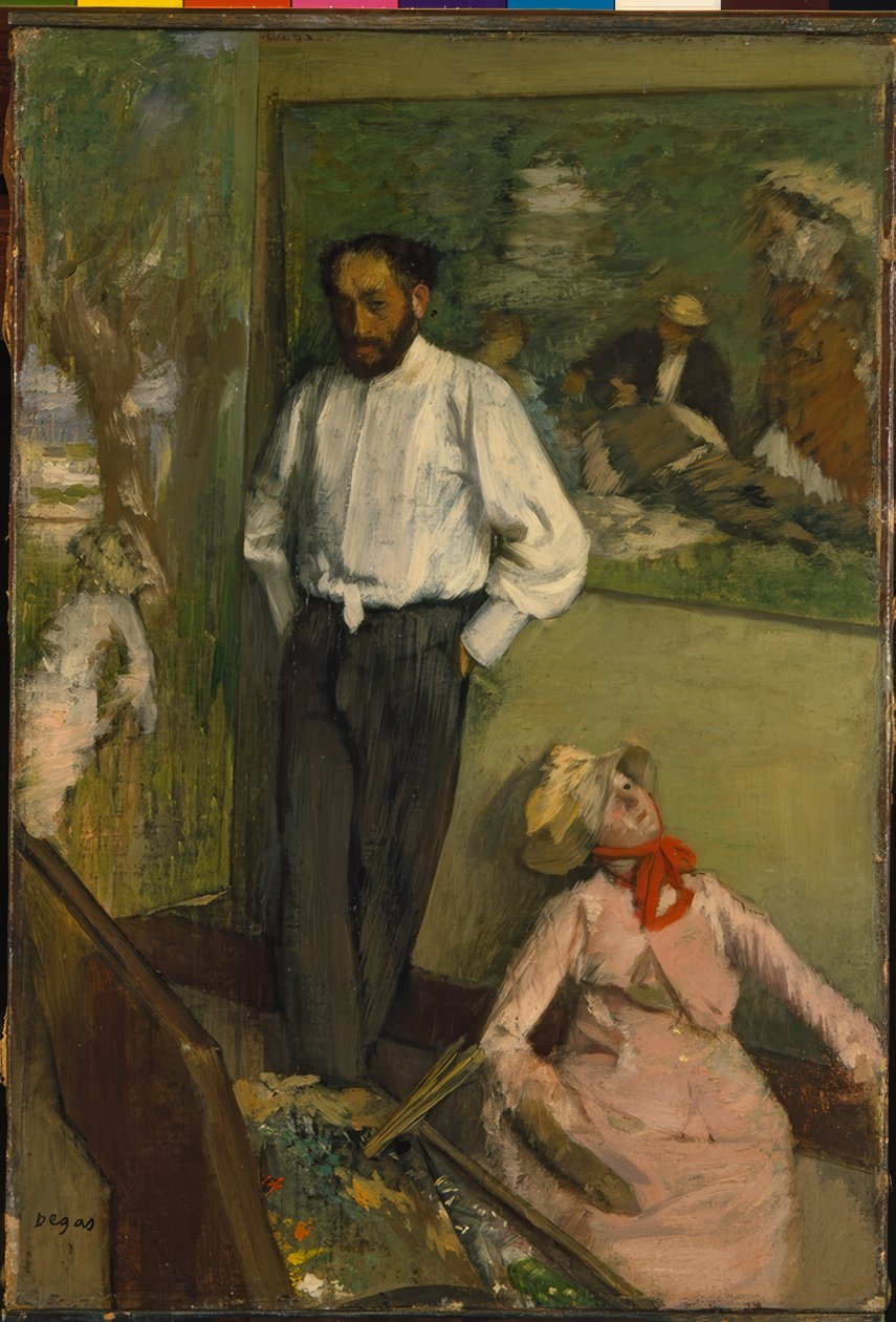 Mannen och dockan av Edgar Degas