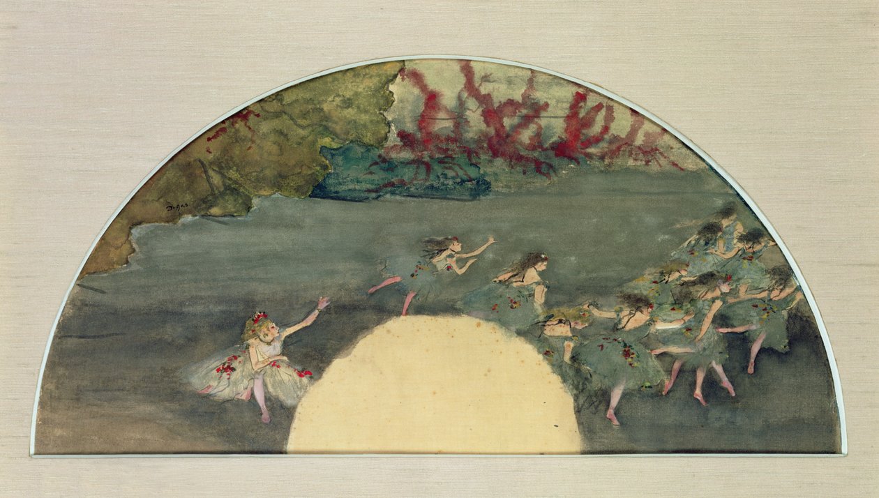 The Farandole, 1879 av Edgar Degas