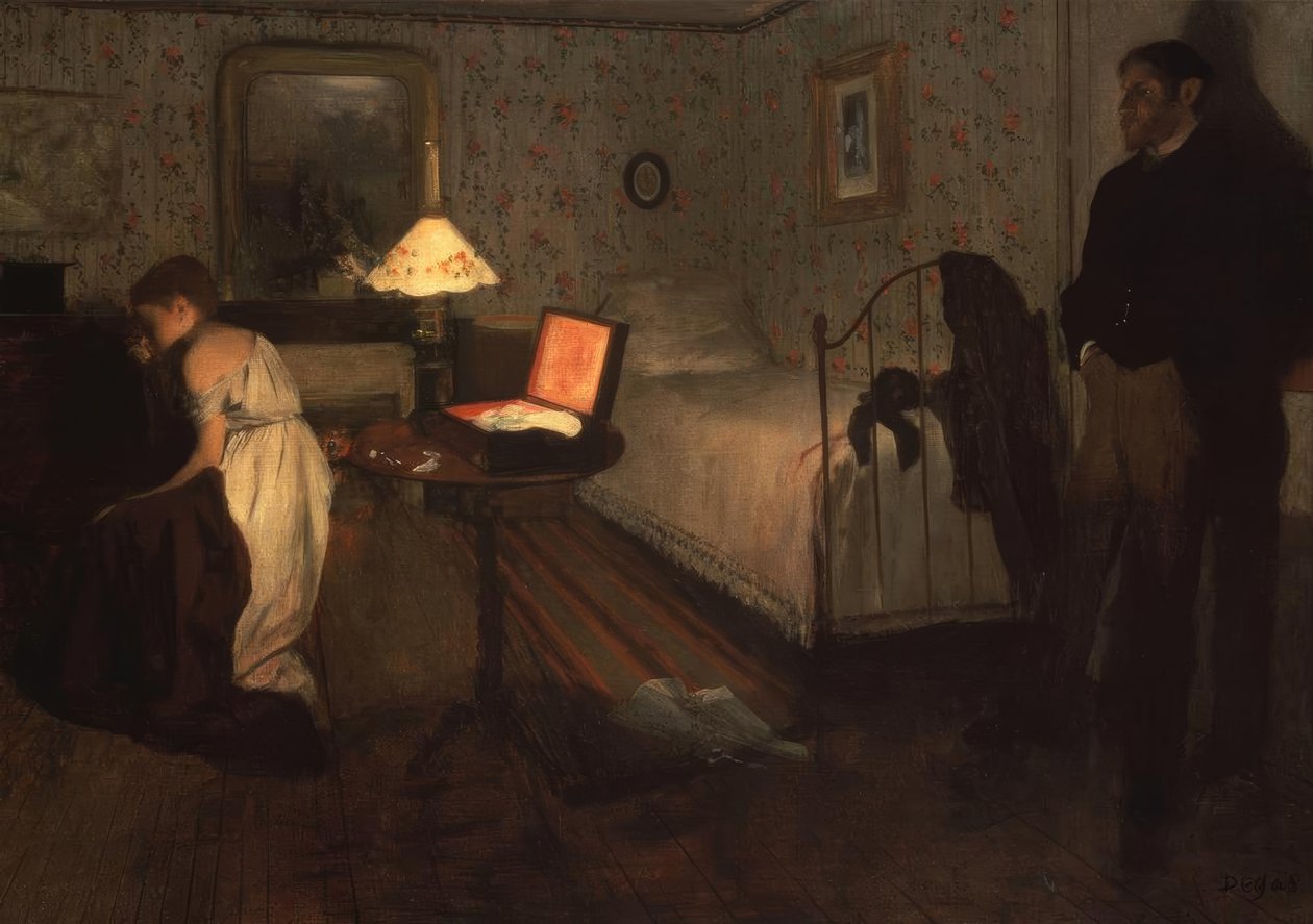 Våldta av Edgar Degas