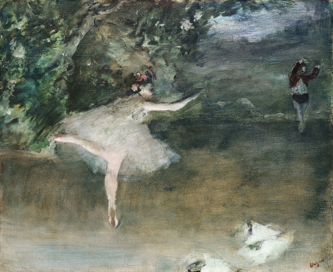 The Spikes, ca 1877-78 av Edgar Degas