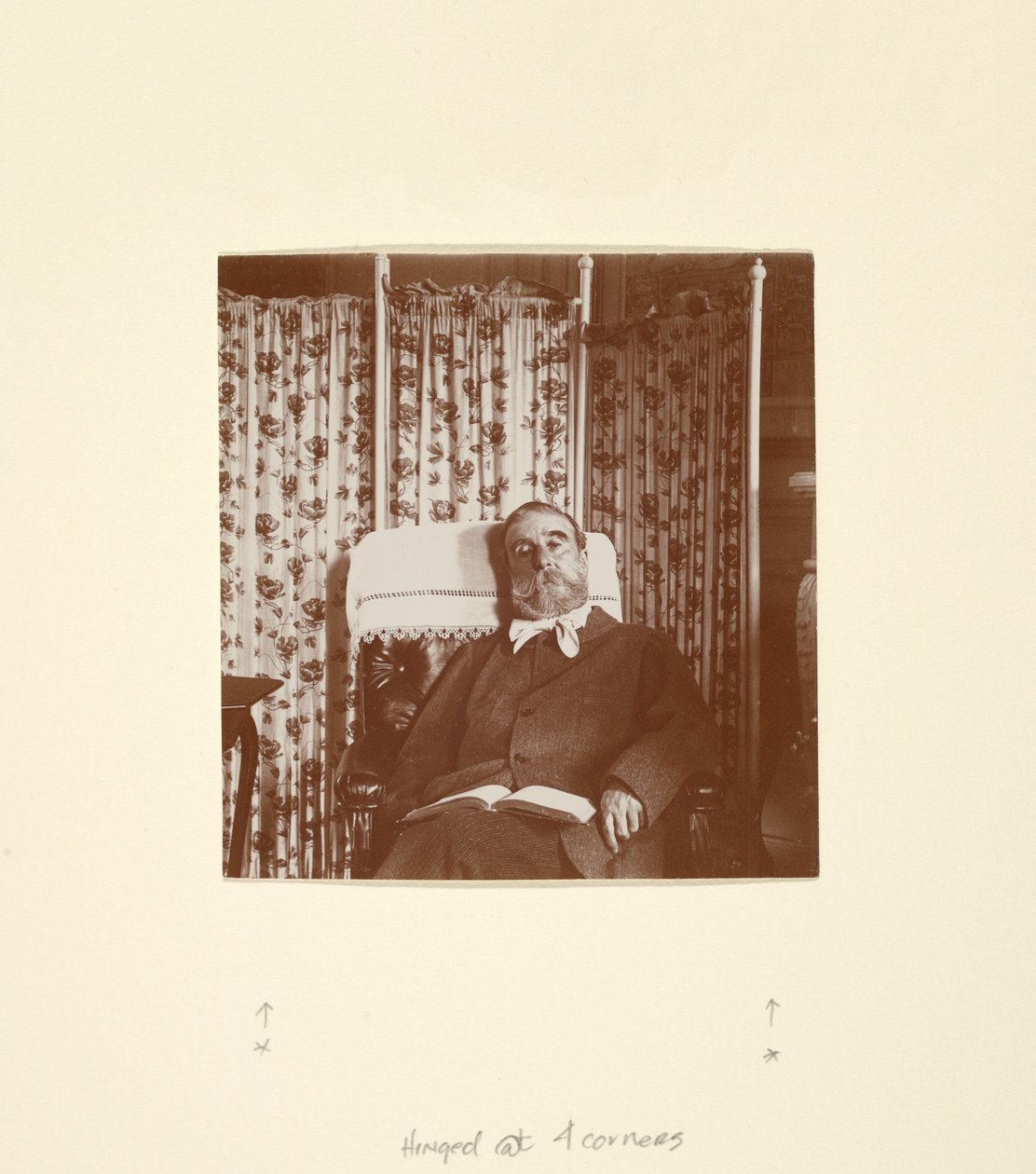 [Porträtt av Ludovic Halévy] av Edgar Degas